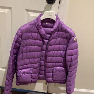 Moncler Longue Saison Violet Hardly Warn - Size L